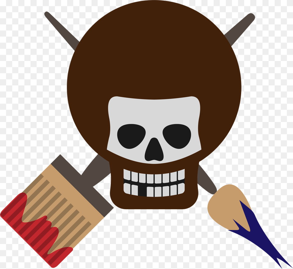 Bob Skull Illustration, Brush, Device, Tool, Animal Png