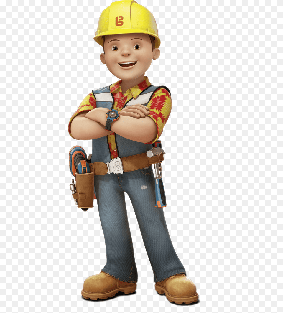 Bob The Builder, Clothing, Hardhat, Helmet, Person Free Transparent Png