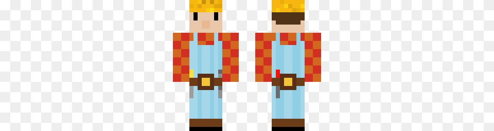 Bob The Builder Minecraft Skins Free Transparent Png