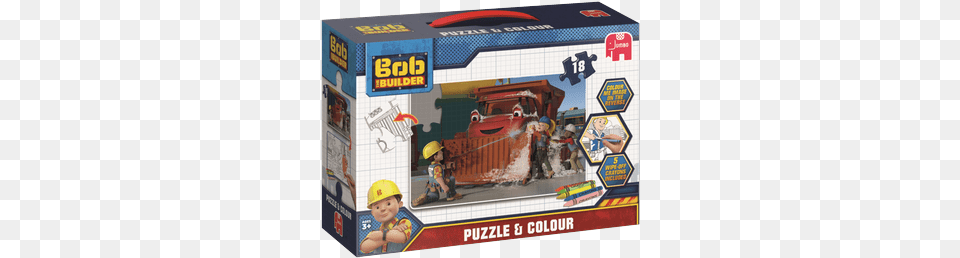 Bob The Builder Puzzle Amp Colour Bob The Builder 4 In 1 Shaped Puzzles Jigsaw Puzzle, Clothing, Hardhat, Helmet, Baby Png Image