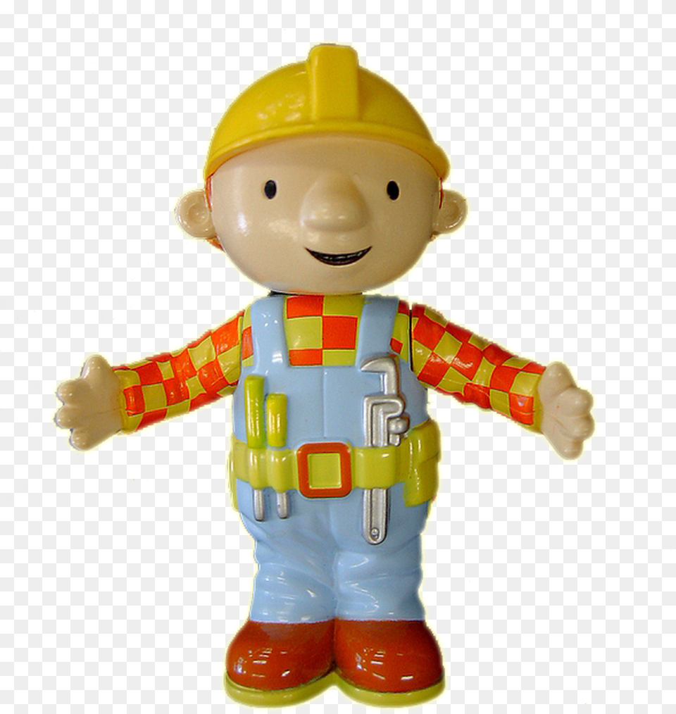 Bob The Builder6 Of Baby Toys, Toy, Clothing, Hardhat, Helmet Png Image