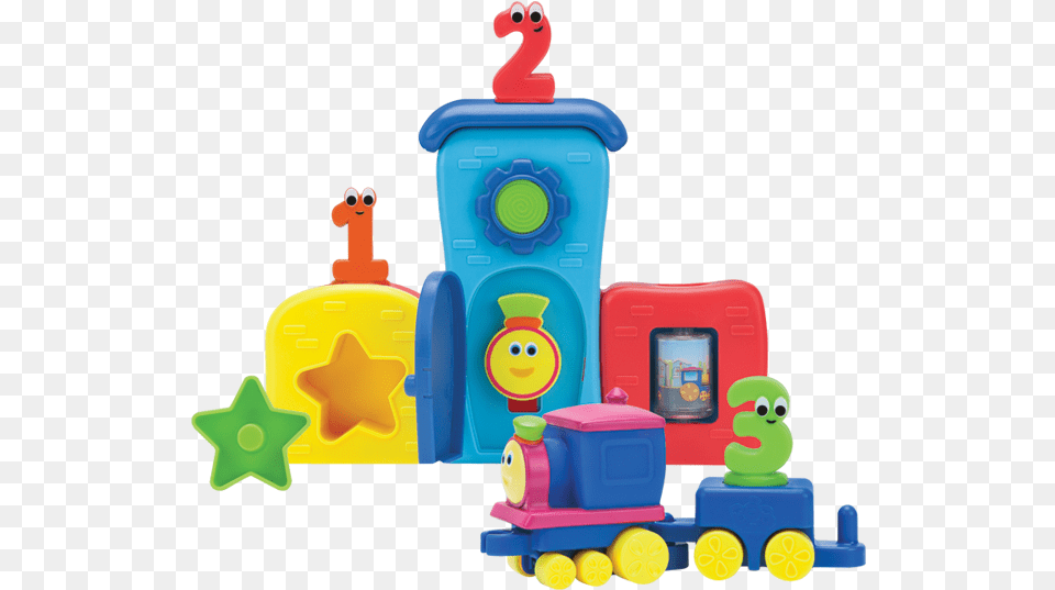 Bob The Train Around The Town Toy Figure Bob The Train Toys, Railway, Transportation, Vehicle Png Image