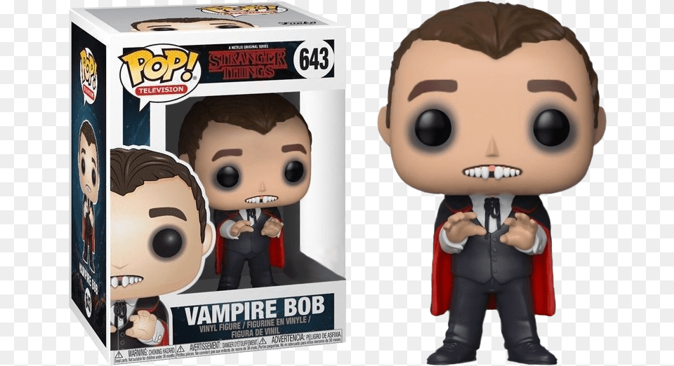 Bob Vampire Pop Vinyl Figure, Baby, Person, Book, Comics Free Transparent Png