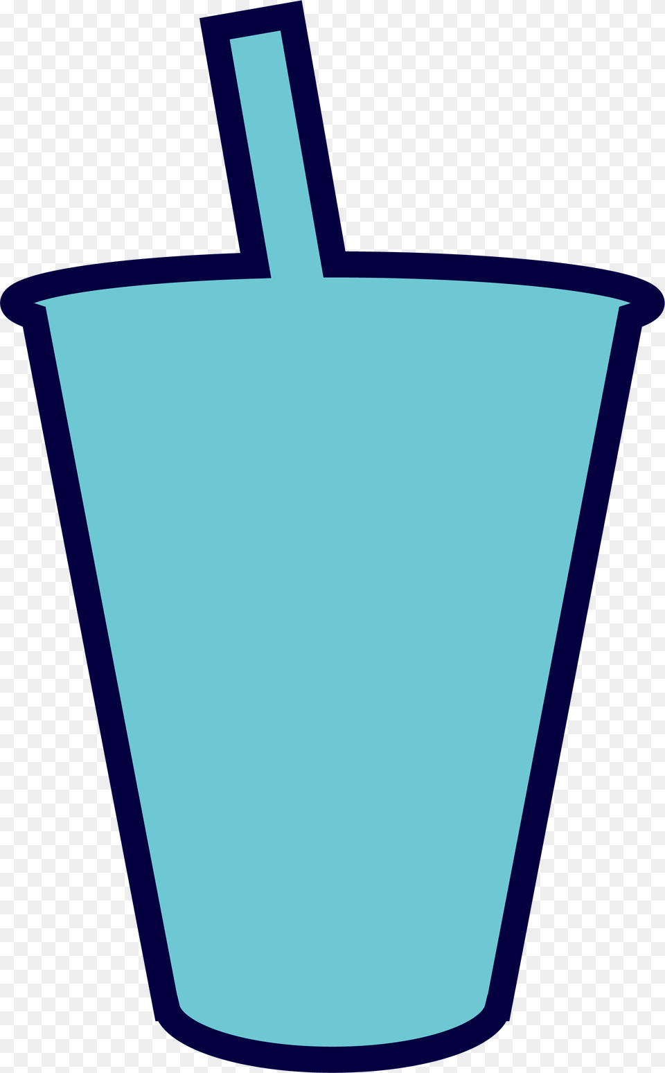 Boba Cup, Bucket, Cross, Symbol Png Image