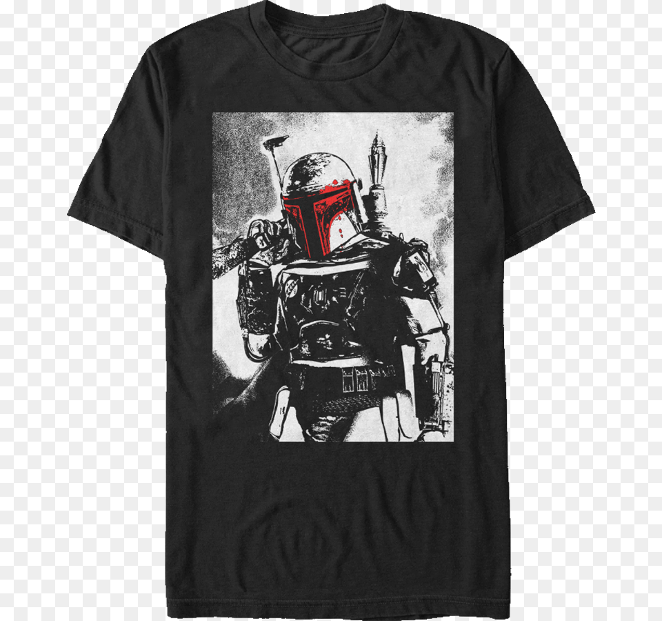 Boba Fett, Clothing, T-shirt, Helmet, Adult Png Image