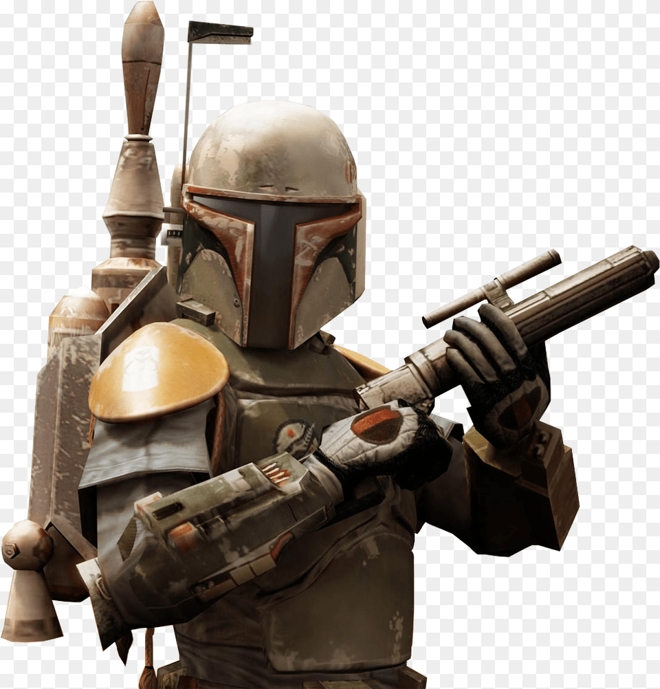 Boba Fett Character Old Han Solo Vs New Han Solo, Gun, Weapon, Adult, Male Free Png Download