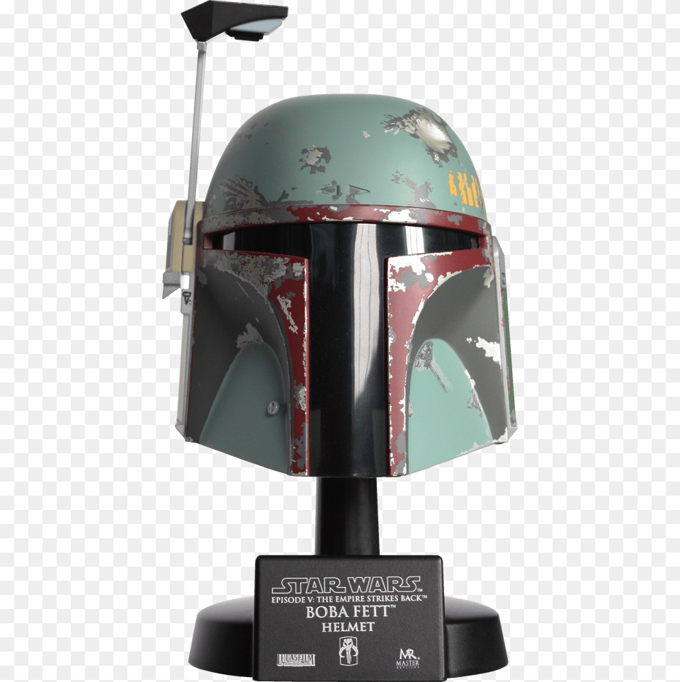 Boba Fett Collectible Helmet, Crash Helmet, Clothing, Hardhat Free Transparent Png