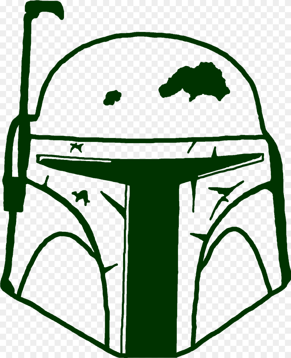 Boba Fett Helmet Boba Fett Clipart, Crash Helmet, American Football, Football, Person Free Png Download