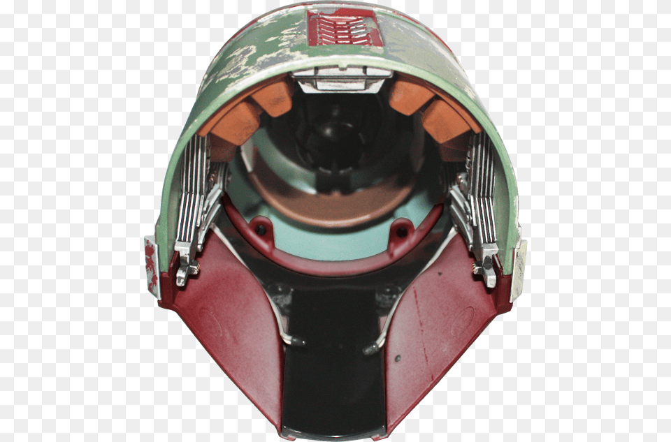 Boba Fett Helmet Inside, Clothing, Hardhat, Machine, Spoke Png Image