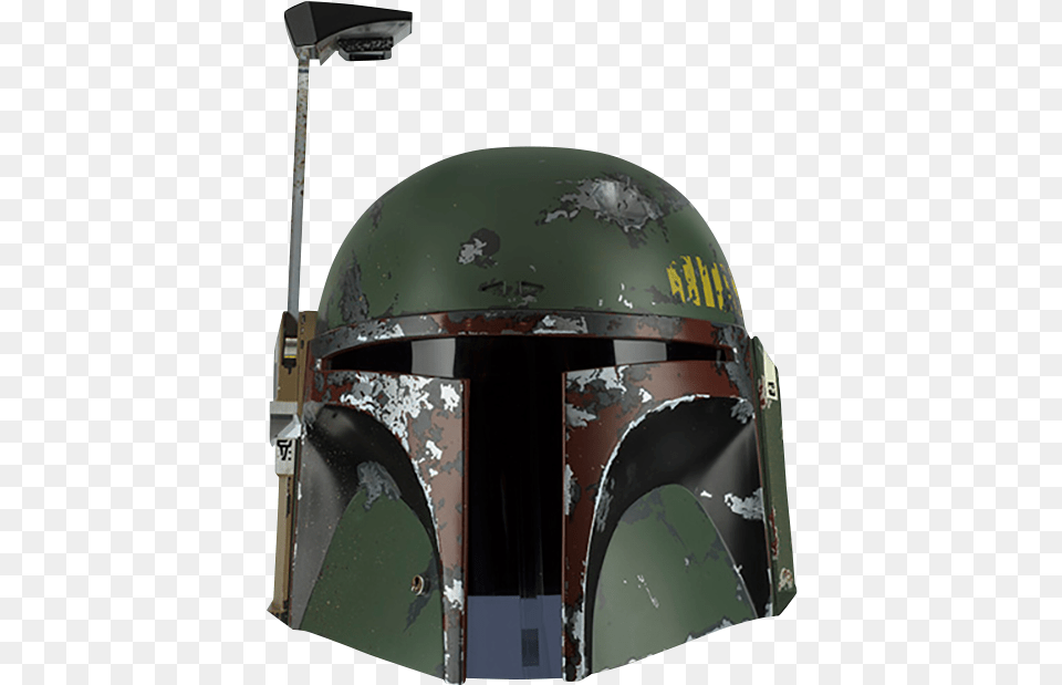 Boba Fett Precision Crafted Helmet Replica Star Wars Helmet, Crash Helmet, Clothing, Hardhat, American Football Free Png