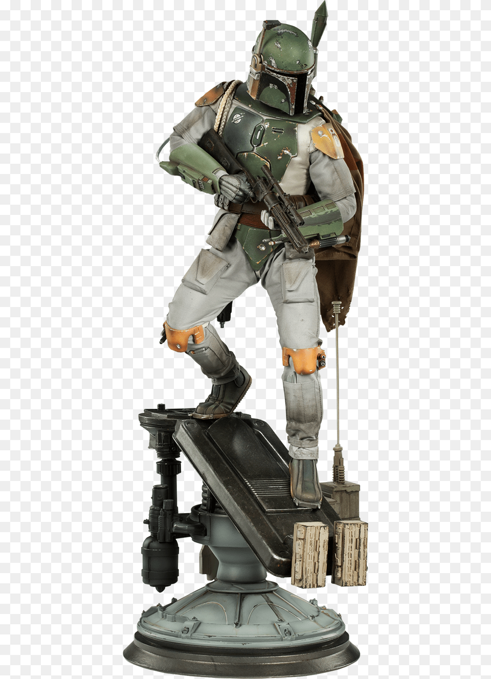 Boba Fett Statue, Adult, Male, Man, Person Free Png Download