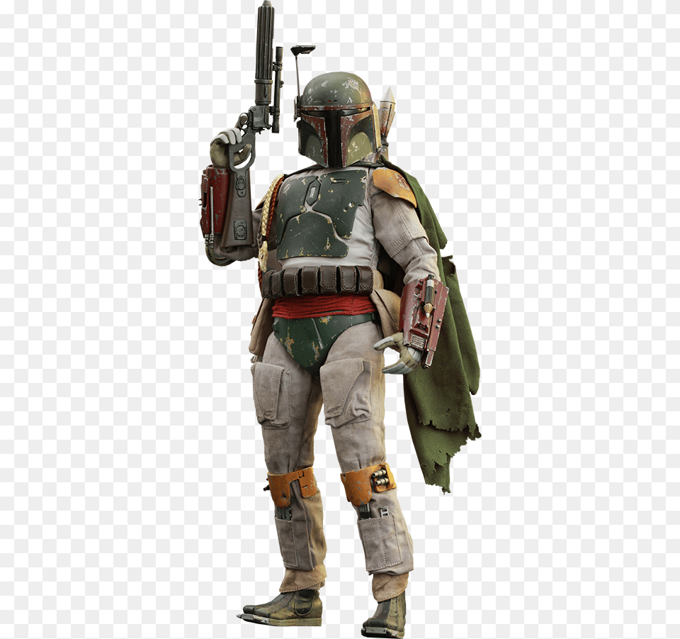 Boba Fett Stawars Silo Star Wars Hot Toys Boba Fett Sixth Scale Figure, Adult, Male, Man, Person Png Image