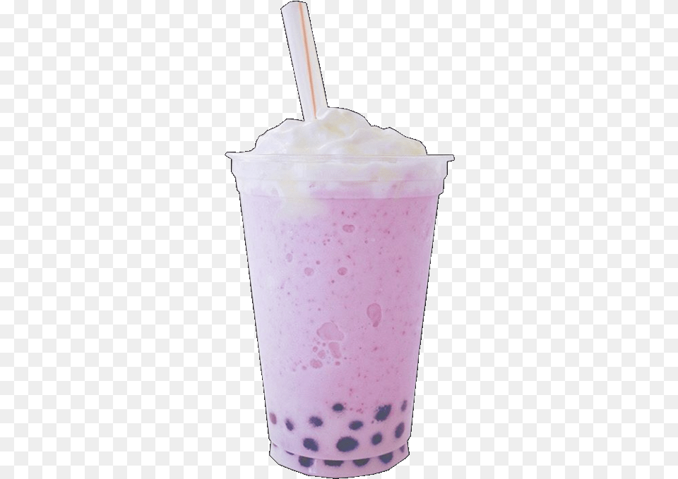 Boba Tea Asian Pastel, Beverage, Milk, Juice, Bottle Png Image