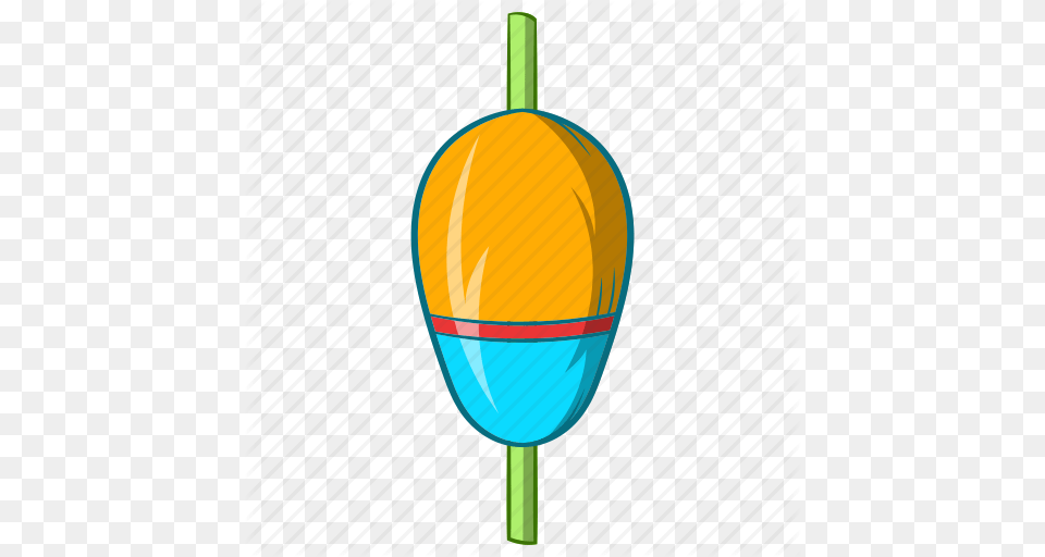 Bobber Cartoon Equipment Fishing Float Object Sign Icon, Food, Sweets, Candy, Glass Png Image