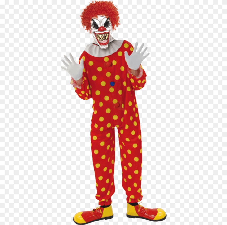 Bobbles The Clown Outfit, Baby, Clothing, Person, Performer Free Png