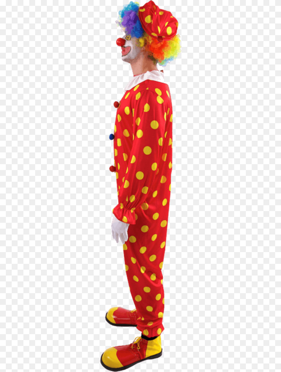 Bobbles The Clown Outfit Clown, Performer, Person, Clothing, Footwear Png