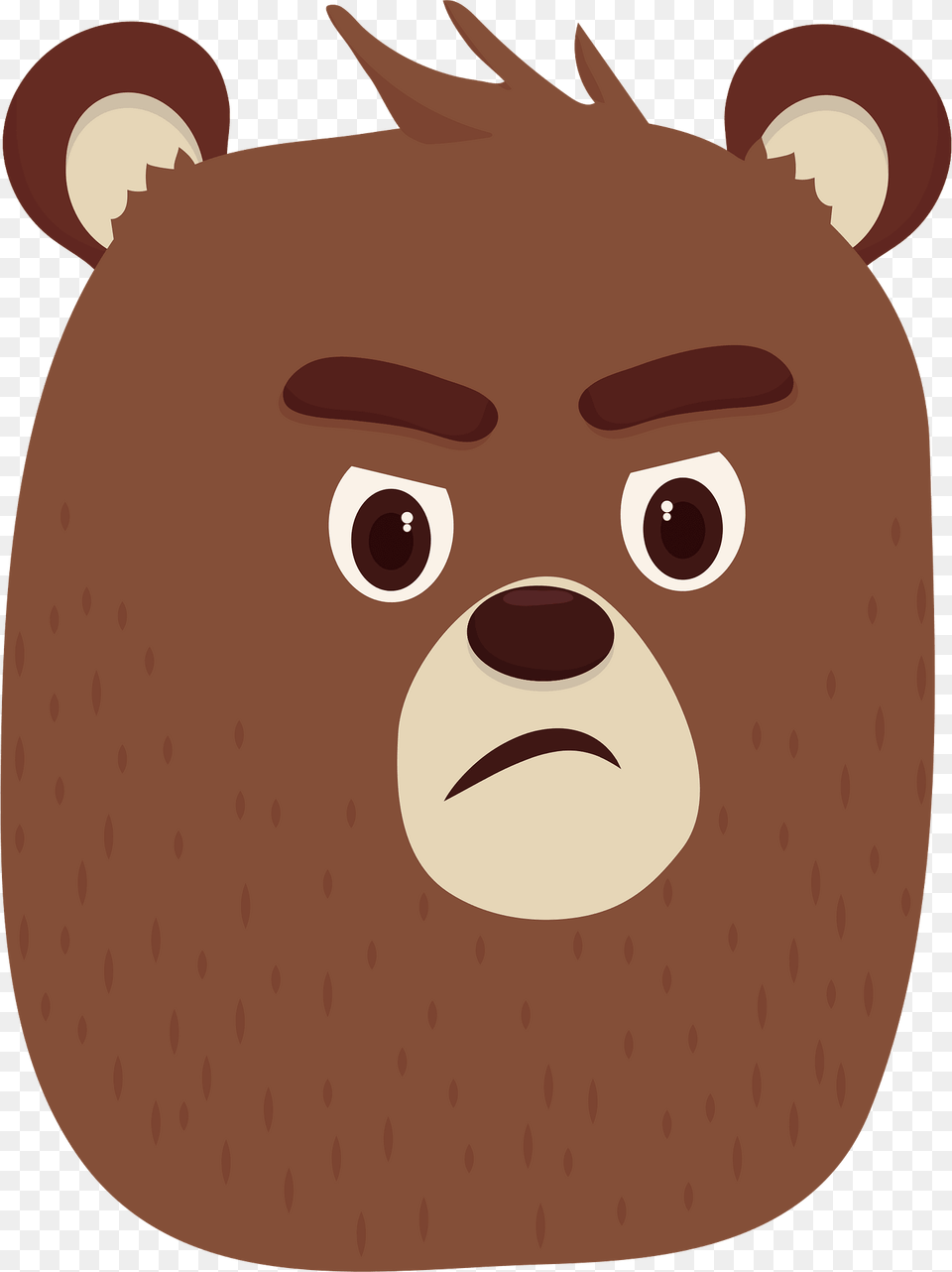 Bobby Bear Head Clipart, Animal, Mammal, Wildlife Free Png Download