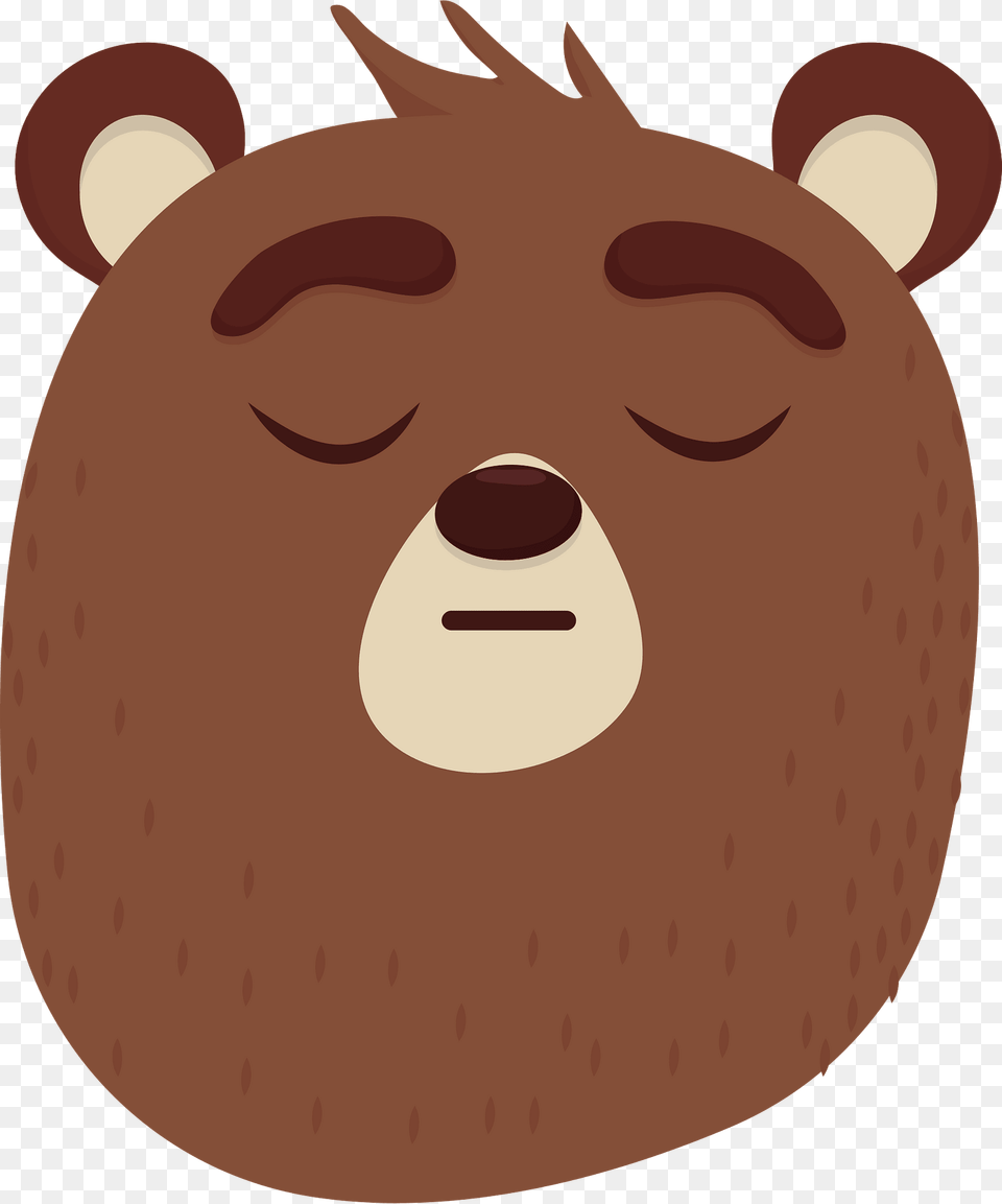 Bobby Bear Head Clipart, Animal, Mammal Free Png Download