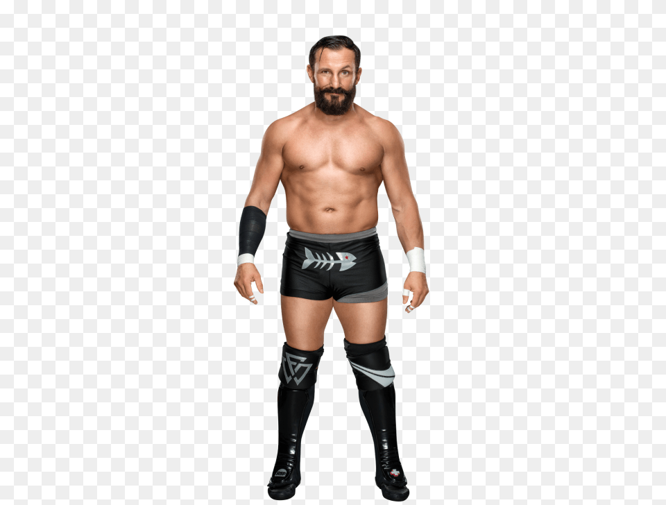 Bobby Fish Wwe, Adult, Male, Man, Person Free Png