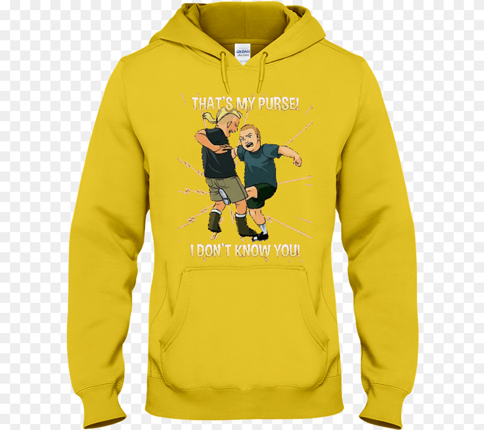 Bobby Hill That S My Purse Hoodie Max And Harvey Merch, Sweatshirt, Sweater, Knitwear, Clothing Free Png