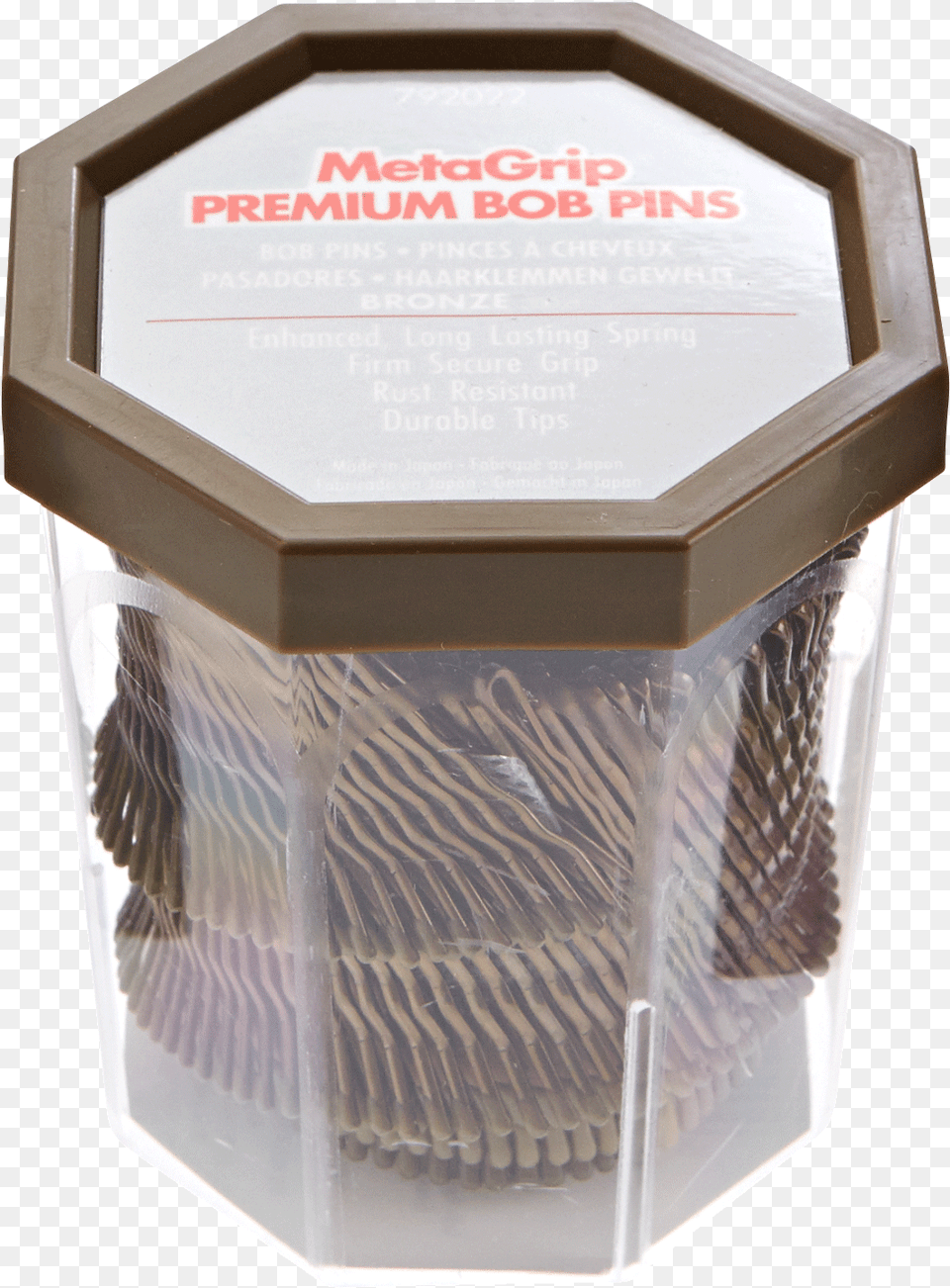 Bobby Pin Bronze Premium Bobby Pins Box, Jar Free Png Download