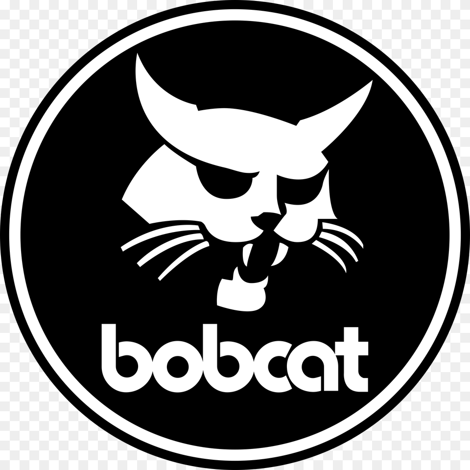 Bobcat 4 Logo Transparent Bobcat Skid Steer Logo, Animal, Fish, Sea Life, Shark Png Image