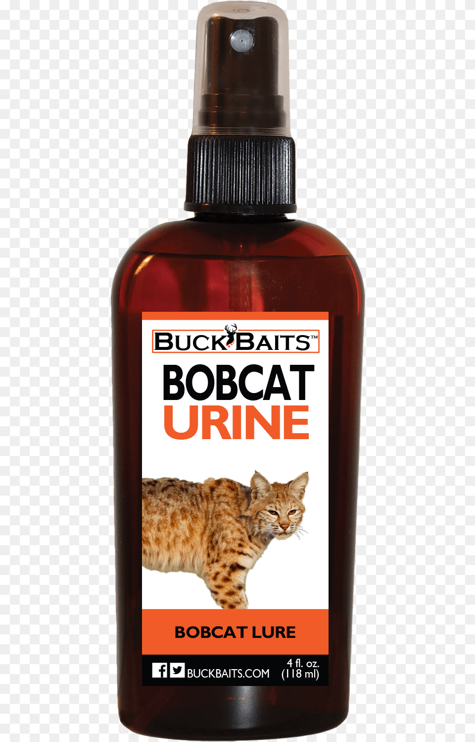 Bobcat Urine, Bottle, Cosmetics, Perfume, Animal Free Png Download