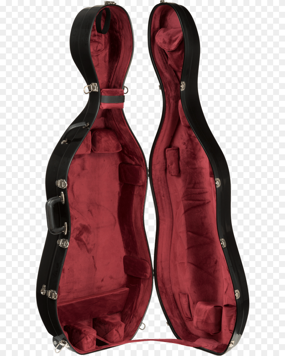 Bobelock 44 Fiberglass Cello Fiberglass Case Cello Black, Musical Instrument, Accessories, Bag, Handbag Free Transparent Png
