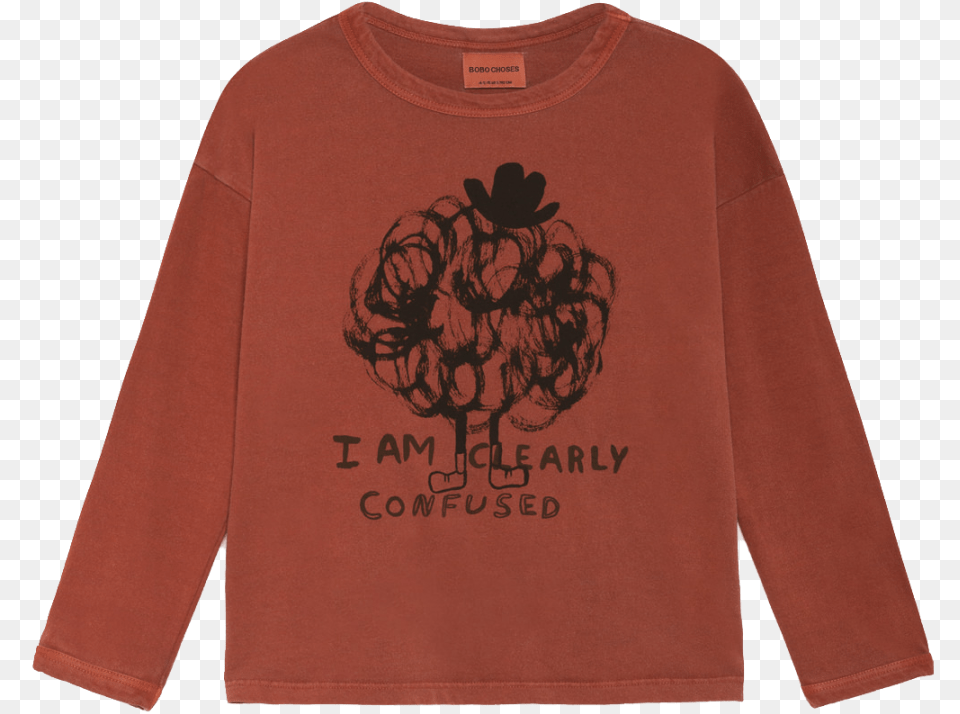 Bobo Choses Clearly Confused Sweatshirt, Clothing, Long Sleeve, Sleeve, Knitwear Free Png