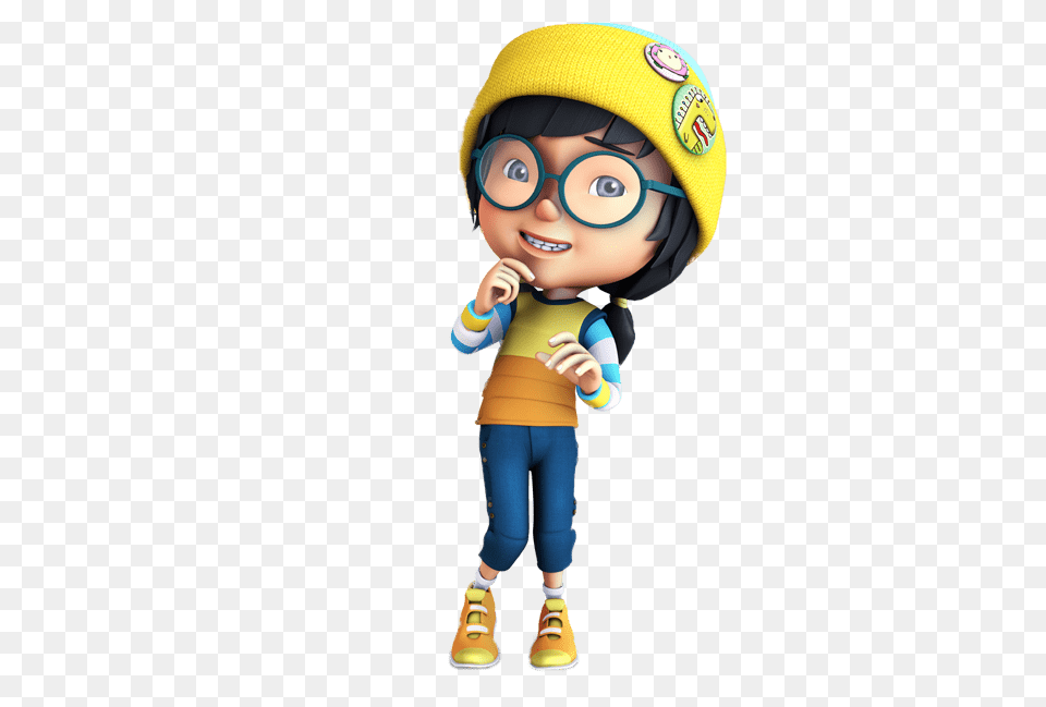 Boboiboy Character Ying, Toy, Doll, Face, Person Png