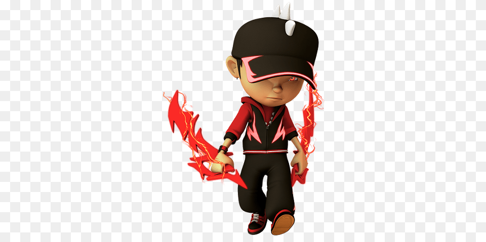 Boboiboy Thunderstorm, Baby, Person, People Free Png