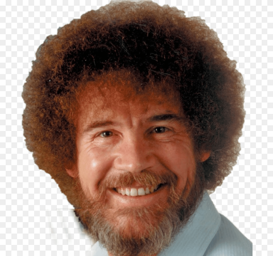 Bobross Bob Bross, Adult, Portrait, Photography, Person Png Image