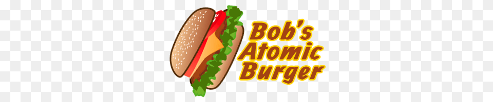 Bobs Atomic Burger Indulge Yourself, Food, Lunch, Meal Png Image
