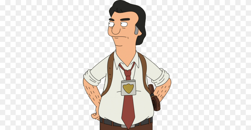 Bobs Burgers Characters, Accessories, Tie, Formal Wear, Female Free Png