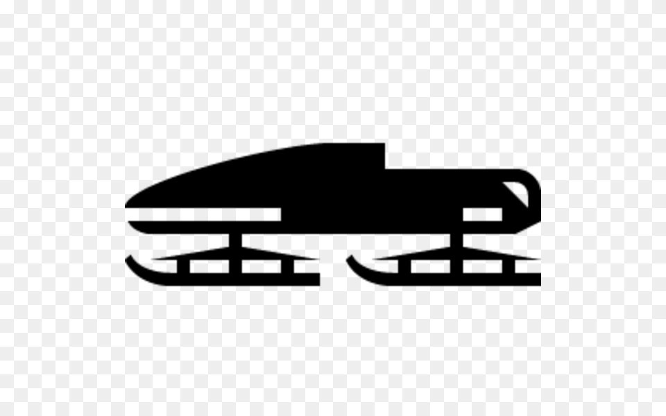 Bobsleigh Sled Icon Free, Gray Png Image