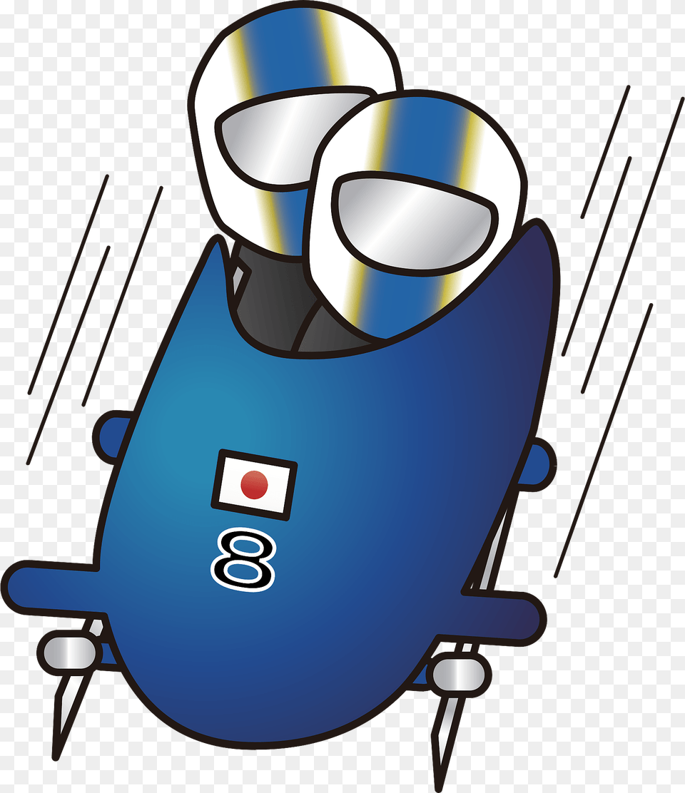 Bobsleigh Winter Sport Clipart, Bobsled, Sled Png Image