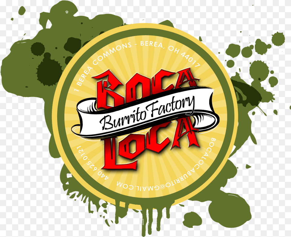 Boca Loca Burrito Factory Svg Royalty Stock Boca Loca, Logo, Alcohol, Beer, Beverage Png Image