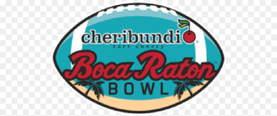 Boca Raton Bowl, Sticker, Oval Png Image