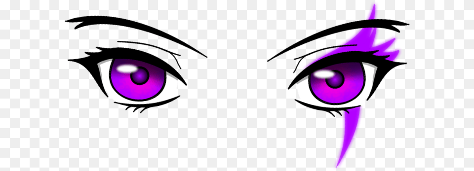 Bocetos De Ojos Anime, Purple, Art, Graphics, Disk Png Image