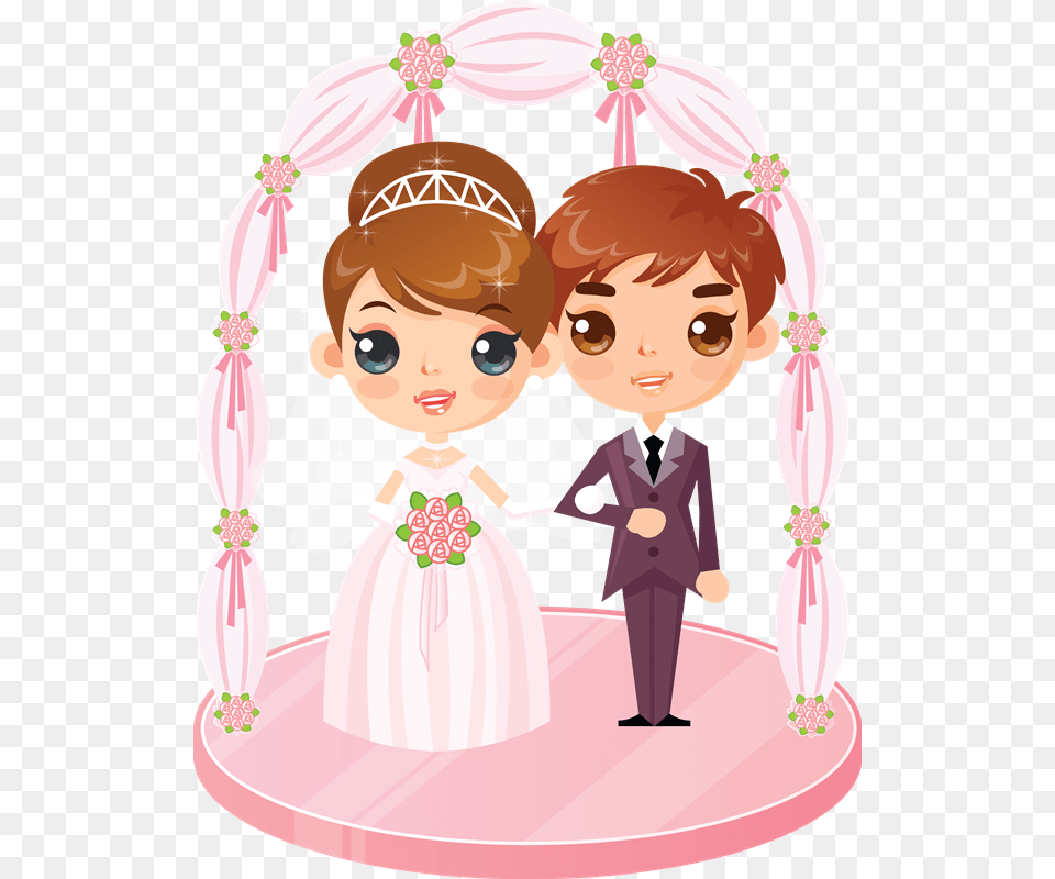 Boda Ternurita Wedding Decoupage Bodapng Cartoon Wedding, Person, People, Baby, Head Free Png Download