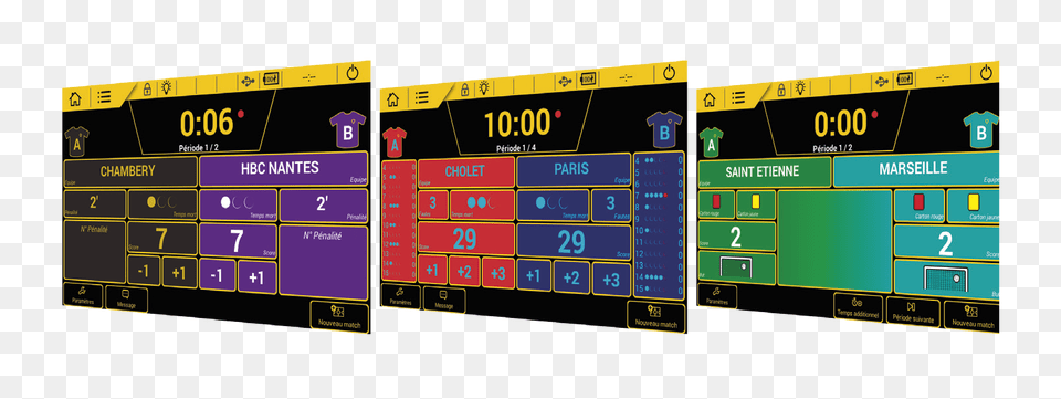 Bodet Scorepad Is A Multisport Touchscreen Keyboard, Scoreboard Png Image