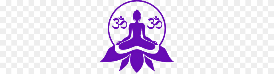 Bodhi Day Purple Buddha, Art, Prayer Free Png Download