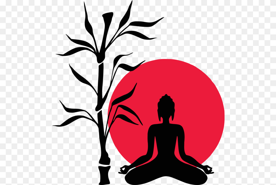 Bodhi Day Tree Yoga Plant For 3816x4093 Wall Drawings Of Buddha, Silhouette, Graphics, Art, Person Png