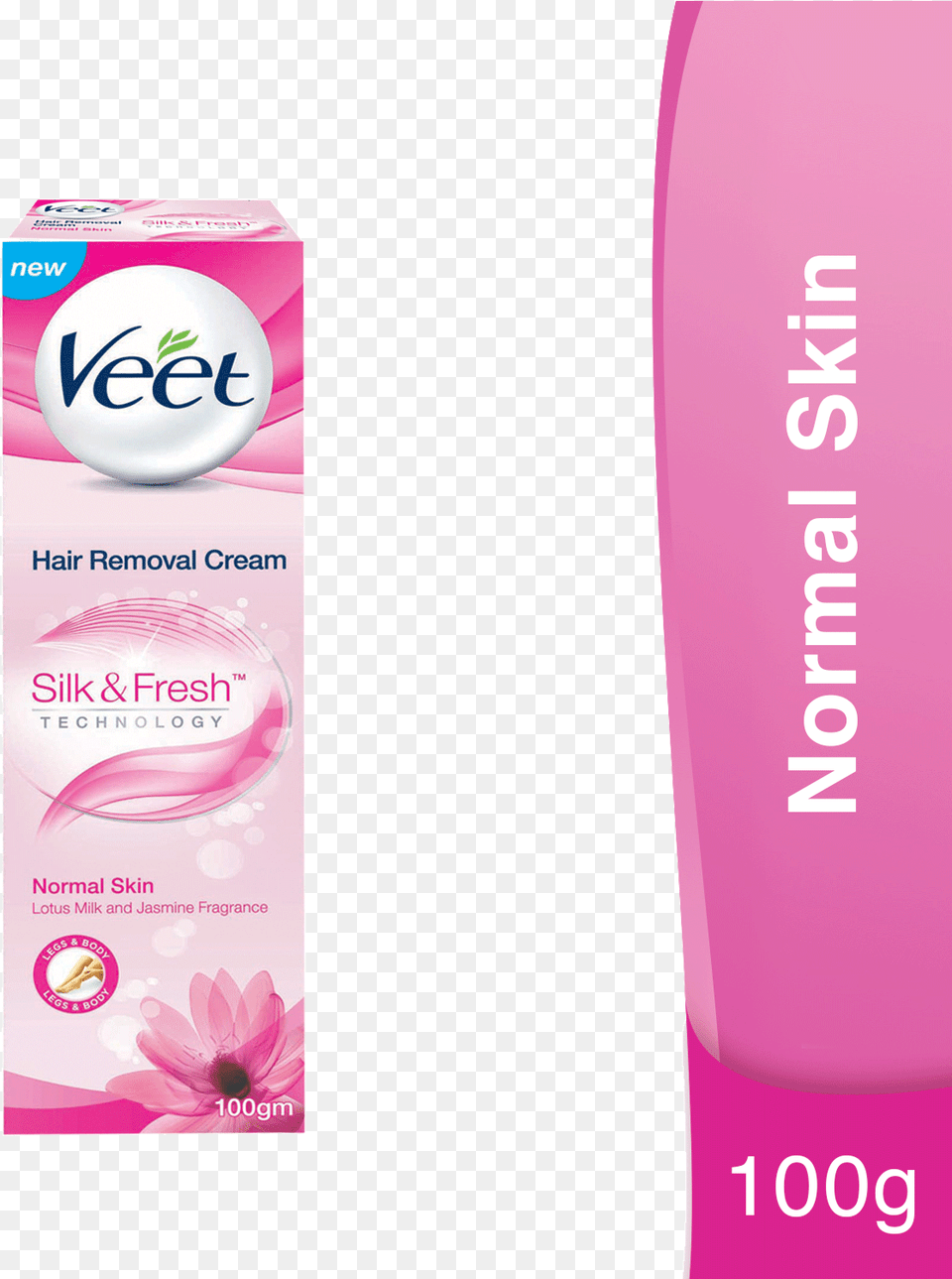 Body Area Veet Silk And Fresh Hair Removal Cream, Bottle, Lotion, Toothpaste Png Image