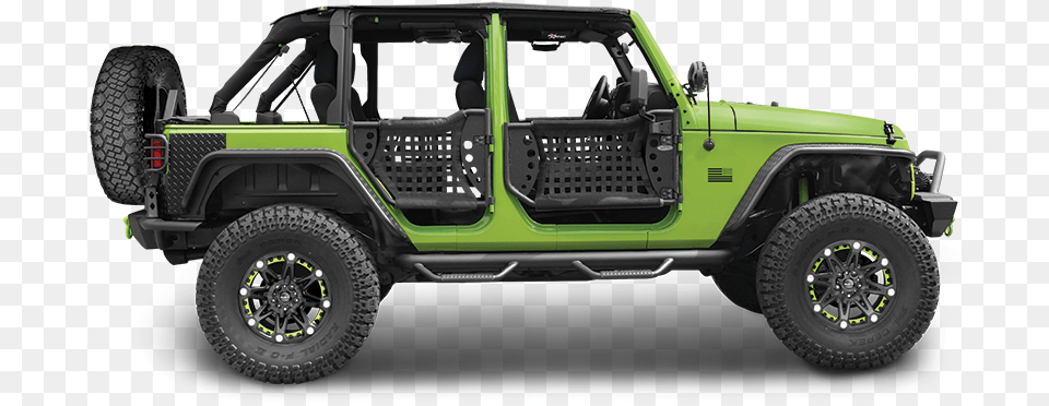 Body Armor Gen Iii Tube Doors For 07 18 Jeep Wrangler Jeep Wrangler Door Bar, Wheel, Car, Vehicle, Machine Free Transparent Png