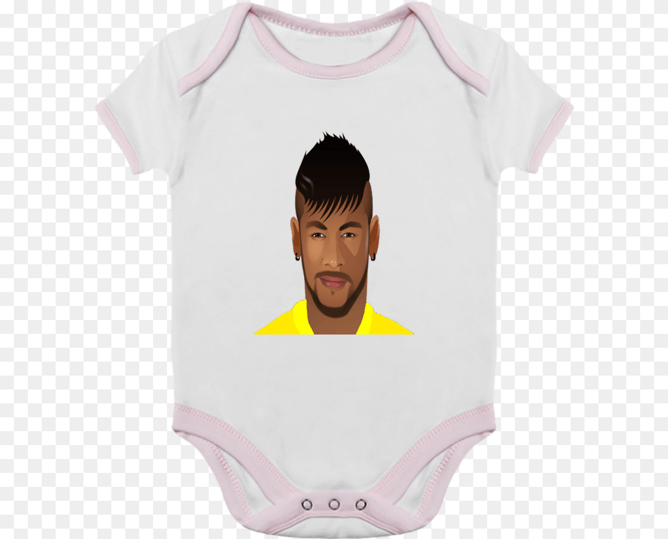 Body Bb Contrast Neymar Psg Par Aminparigo Camisas Personalizadas 1 Bebe, Clothing, T-shirt, Adult, Female Png