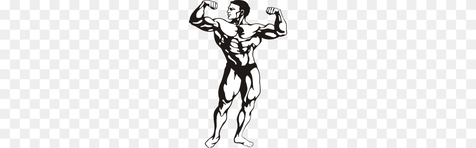 Body Builder Clip Art, Person, Face, Head Free Png
