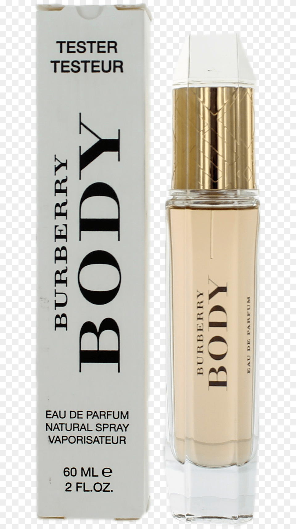 Body By Burberry For Women Edp Spray 2oz Tester Perfume, Bottle, Cosmetics Free Png Download