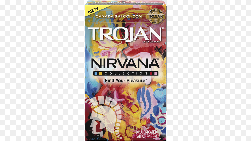 Body Condom Trojan Body Condom Trojan Trojan Nirvana Condom Box, Book, Publication, Novel, Advertisement Free Png Download