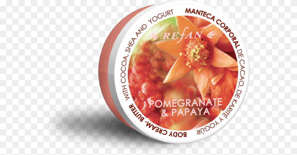 Body Cream Butter Pomegranate And Papaya Body Butter, Food, Fruit, Plant, Produce Free Png